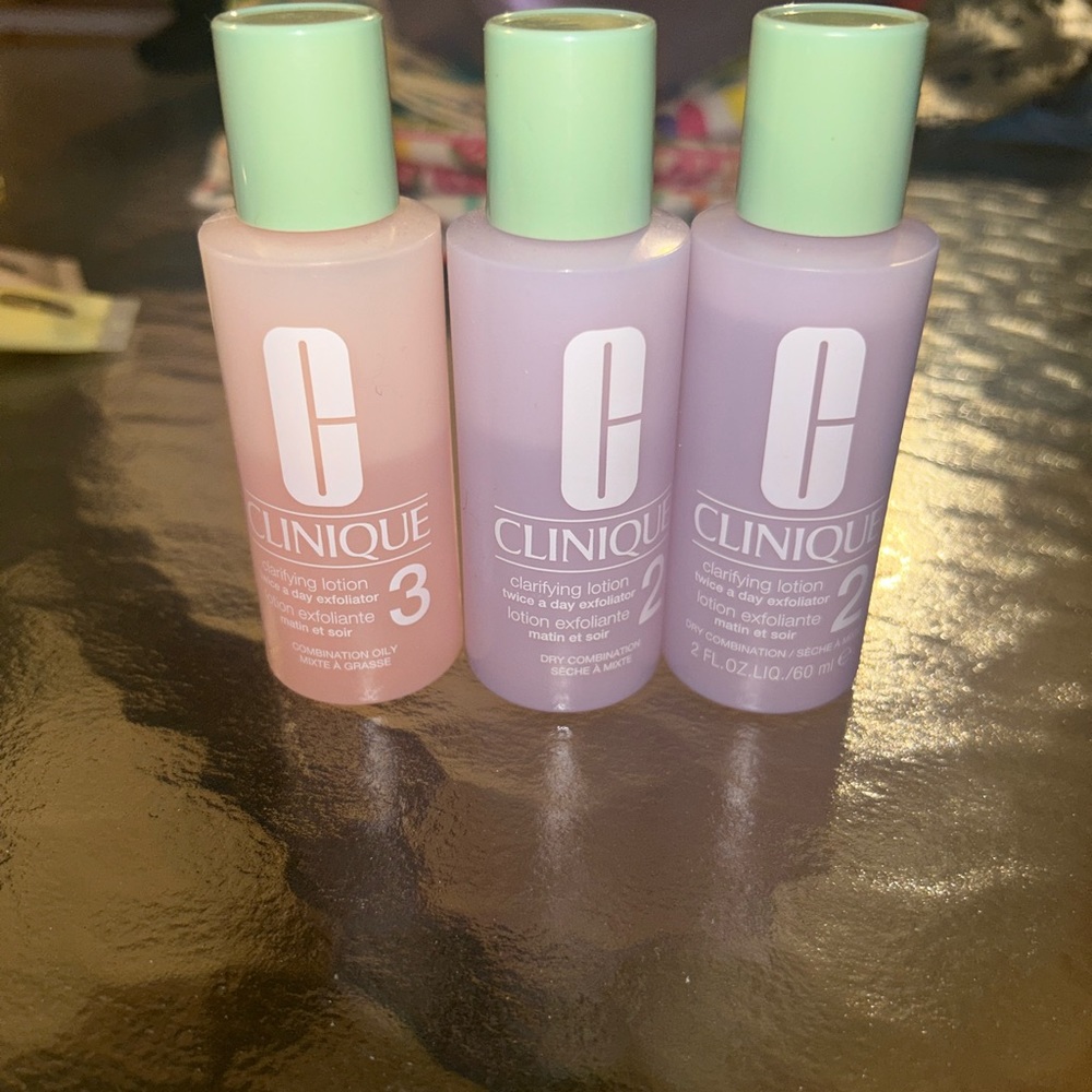 Clinique skin care!